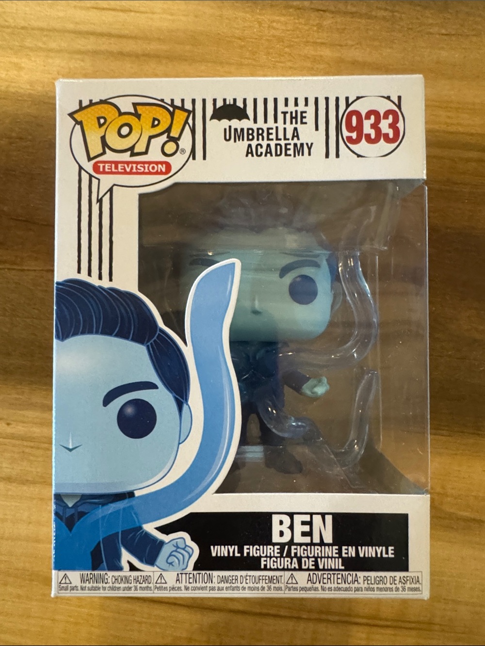 Funko POP! Television Umbrella Academy Ben Blue Vinyl Figure #933